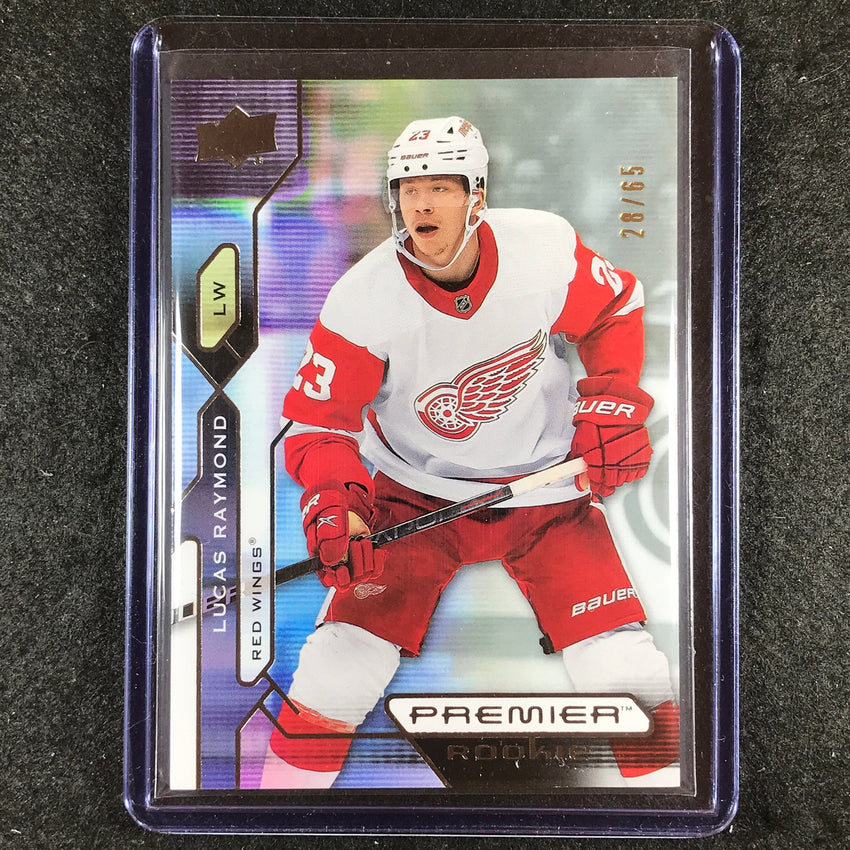 2021-22 Premier Hockey LUCAS RAYMOND Rookie Base Bronze 28/65