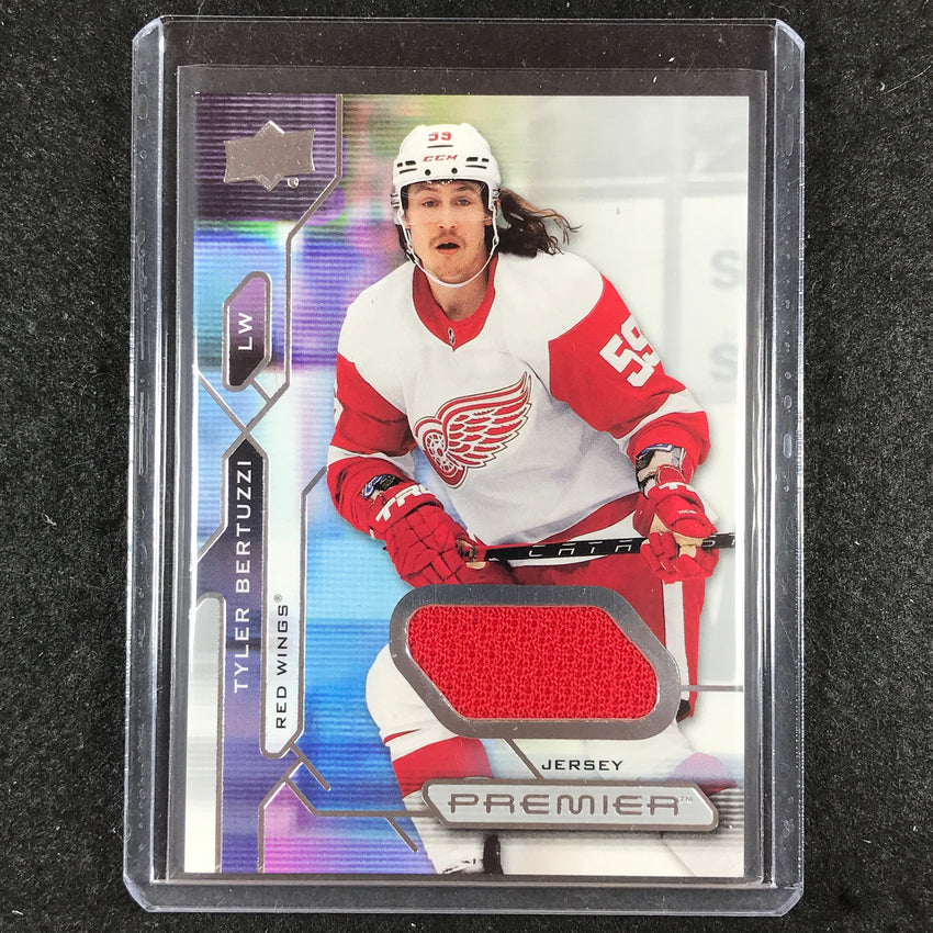 2021-22 Premier Hockey TYLER BERTUZZI Base Jersey Relic #31