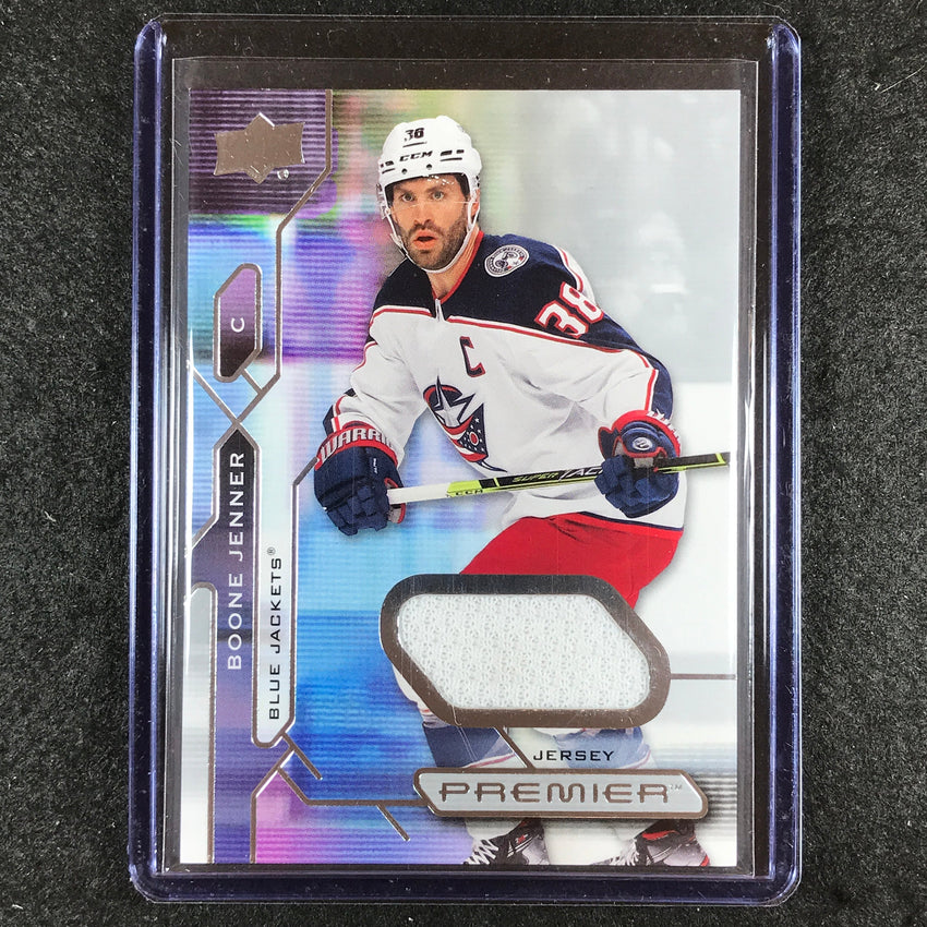 2021-22 Premier Hockey BOONE JENNER Base Jersey Relic #81