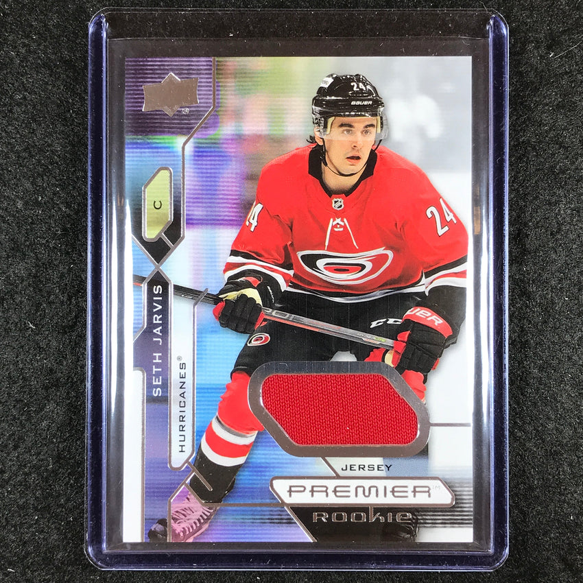 2021-22 Premier Hockey SETH JARVIS Base Rookie Jersey Relic #118