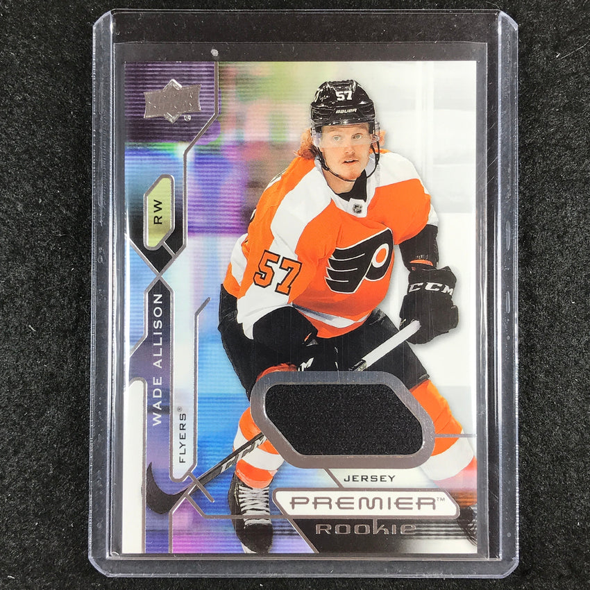 2021-22 Premier Hockey WADE ALLISON Base Rookie Jersey Relic #131