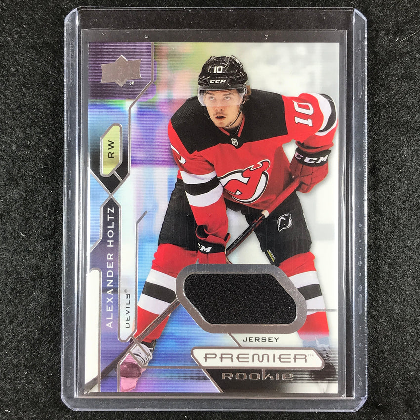 2021-22 Premier Hockey ALEXANDER HOLTZ Base Rookie Jersey Relic #150