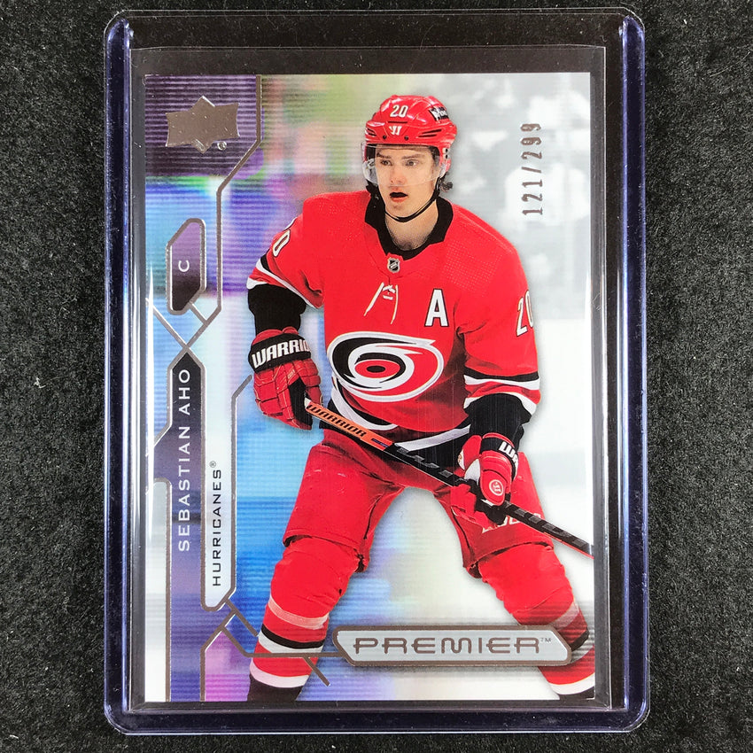 2021-22 Premier Hockey SEBASTIAN AHO Base 121/299 #35