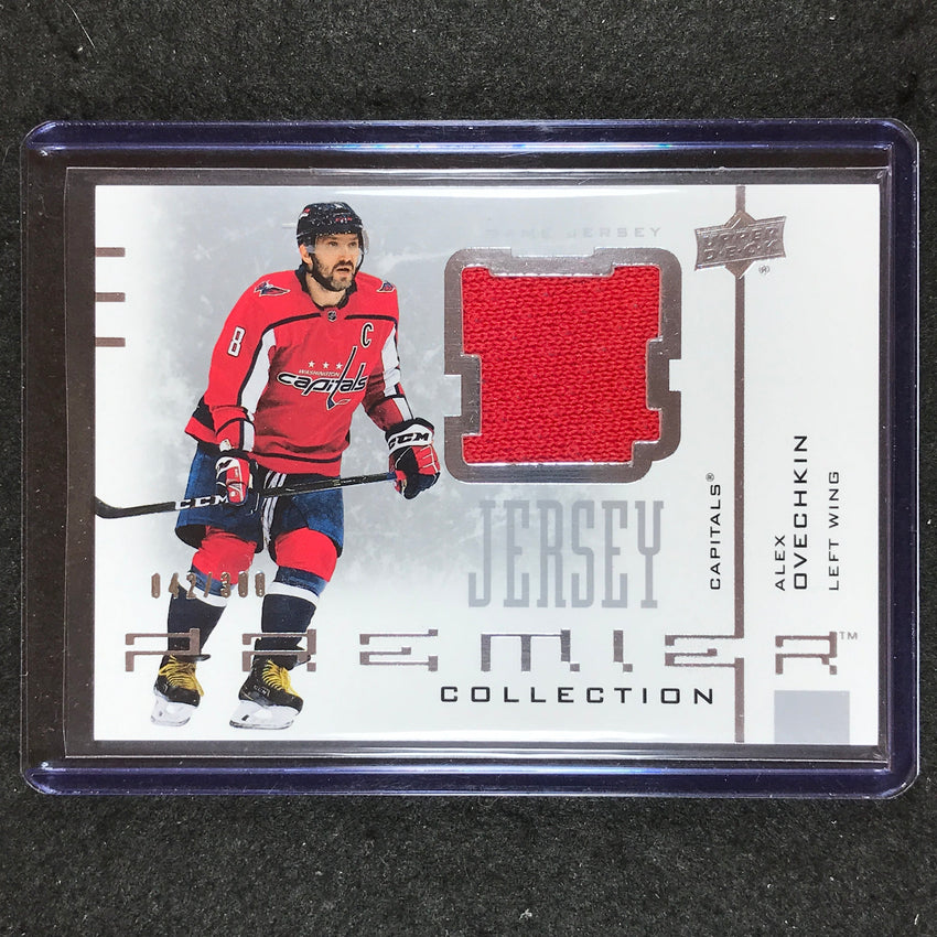 2021-22 Premier Hockey ALEX OVECHKIN 20th Anniversary Jersey Relic 42/300
