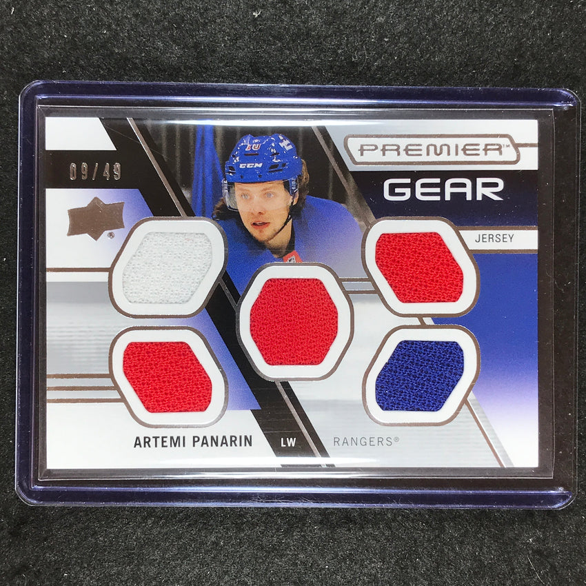 2021-22 Premier Hockey ARTEMI PANARIN Premier Gear Jersey Relic 9/49