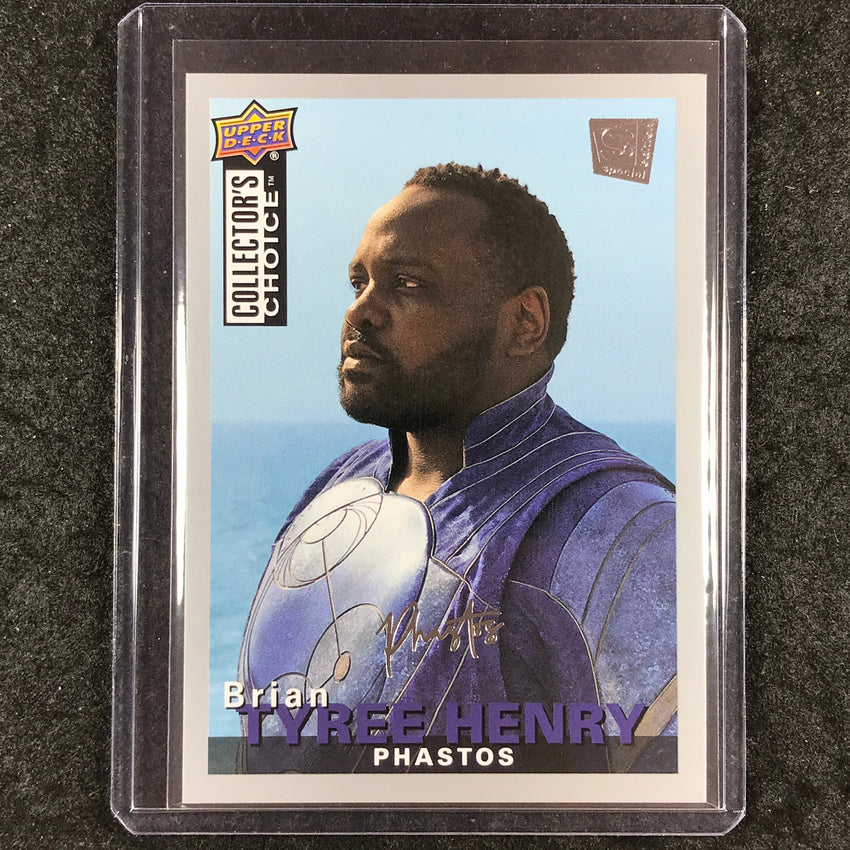 2024 Marvel Studios Series 2 BRIAN TYREE HENRY PHASTOS Collector's Choice 8/100