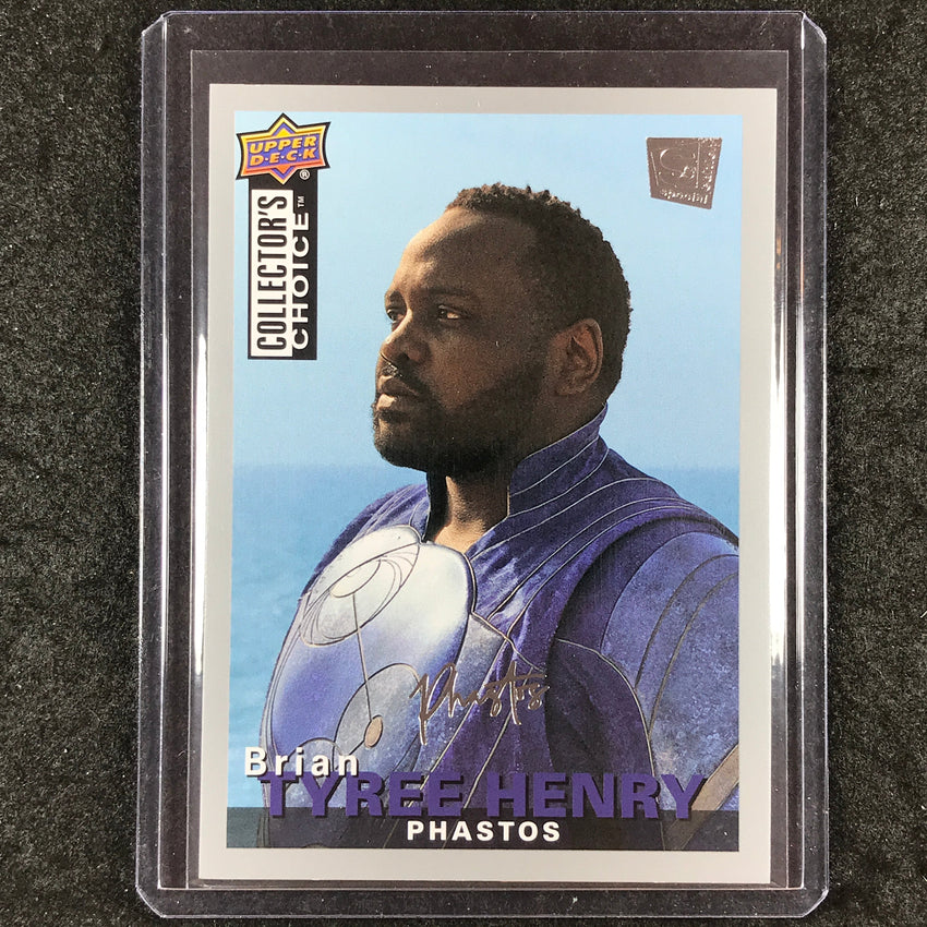 2024 Marvel Studios Series 2 BRIAN TYREE HENRY PHASTOS Collector's Choice 72/100