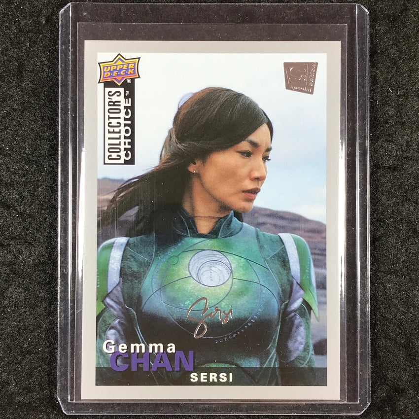 2024 Marvel Studios Series 2 GEMMA CHAN SERSI Collector's Choice Silver 28/100