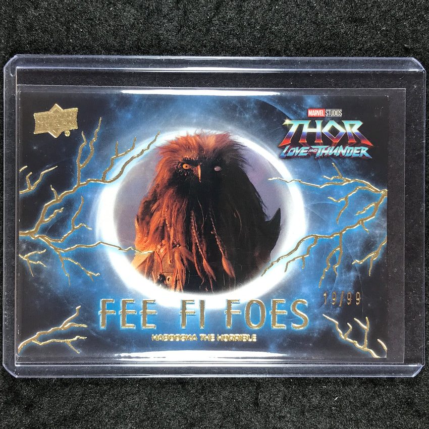 2024 Marvel Studios Series 2 HABOOSKA THE HORRIBLE Fee Fi Foes Gold 19/99 #4