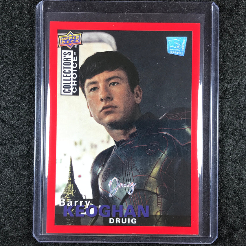 2024 Marvel Studios Series 2 BARRY KEOGHAN DRUIG Collector's Choice Super 38/50