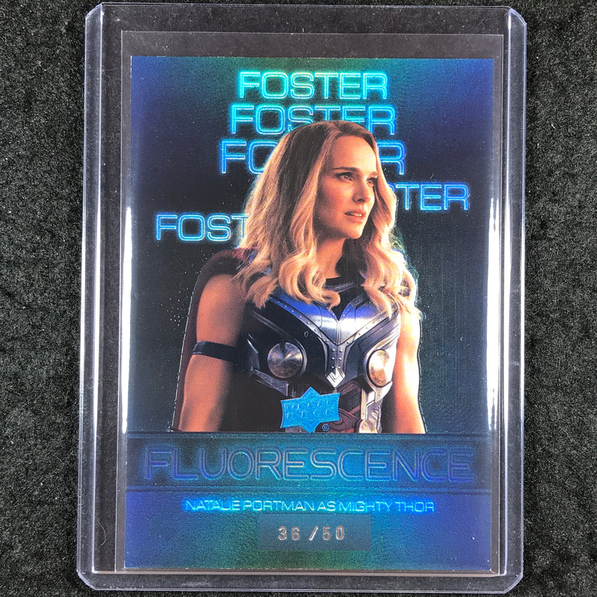 2024 Marvel Studios Series 2 NATALIE PORTMAN MIGHTY THOR Fluorescence Blue 36/50