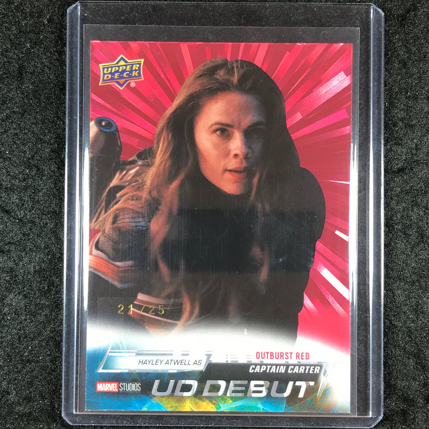 2024 Marvel Studios Series 2 HAYLEY ATWELL CAPTAIN CARTER Outburst Red 21/25