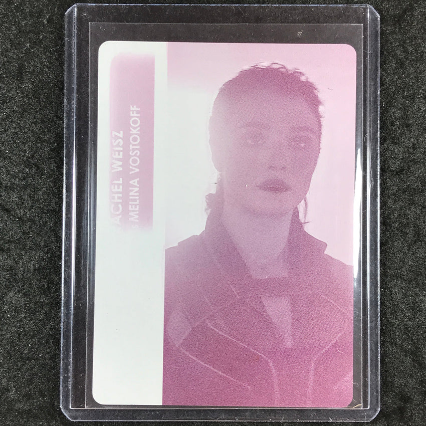 2024 Marvel Studios Series 2 RACHEL WEISZ MELINA Printing Plate Magenta 1/1 #138