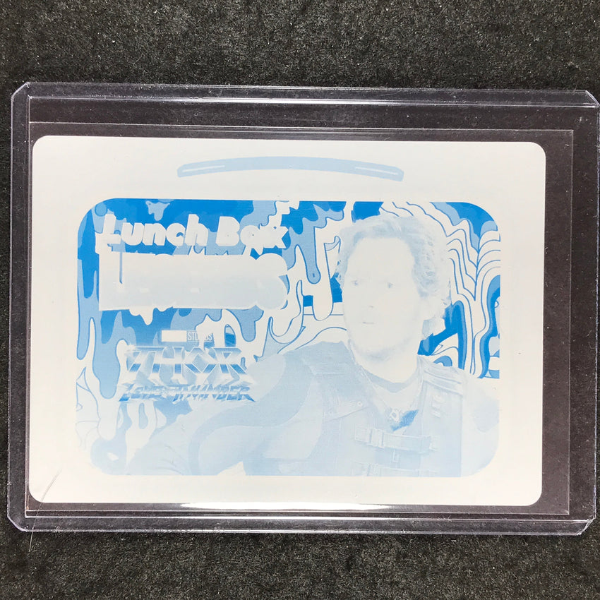 2024 Marvel Studios Series 2 CHRIS PRATT STAR-LORD Printing Plate Cyan 1/1 #LB26