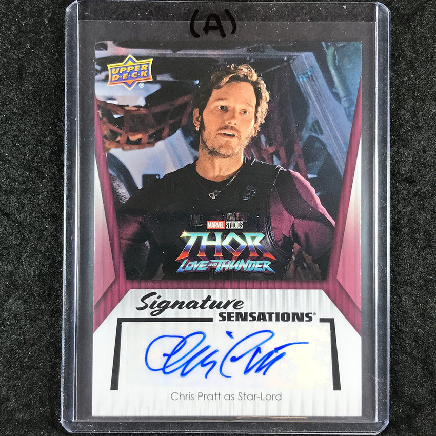 2024 Marvel Studios Series 2 CHRIS PRATT AS STAR-LORD Sensations Auto #CP (A)