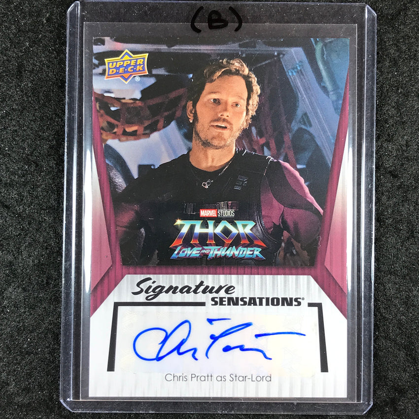 2024 Marvel Studios Series 2 CHRIS PRATT AS STAR-LORD Sensations Auto #CP (B)