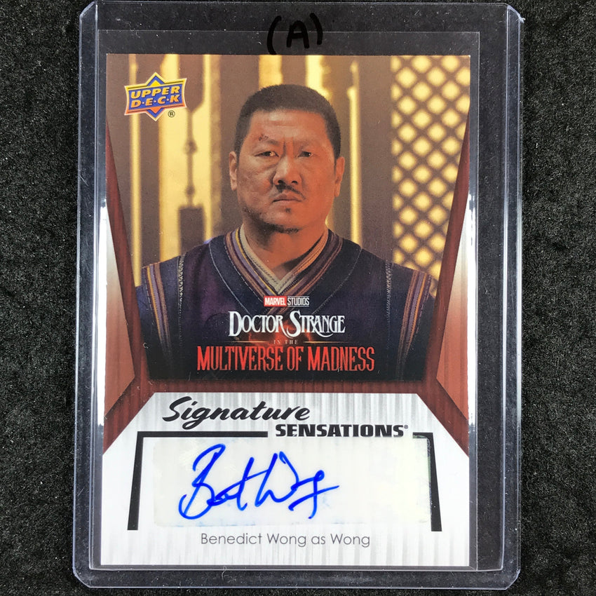 2024 Marvel Studios Series 2 BENEDICT WONG AS WONG Sensations Auto #BG (A)