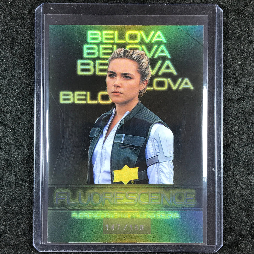 2024 Marvel Studios Series 2 FLORENCE PUGH YELENA Fluorescence Gold 147/150 #33