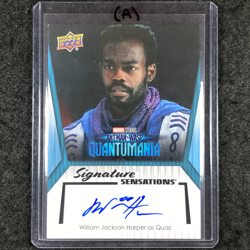 2024 Marvel Studios Series 2 WILLIAM JACKSON HARPER QUAZ Sensations Auto #WH (A)