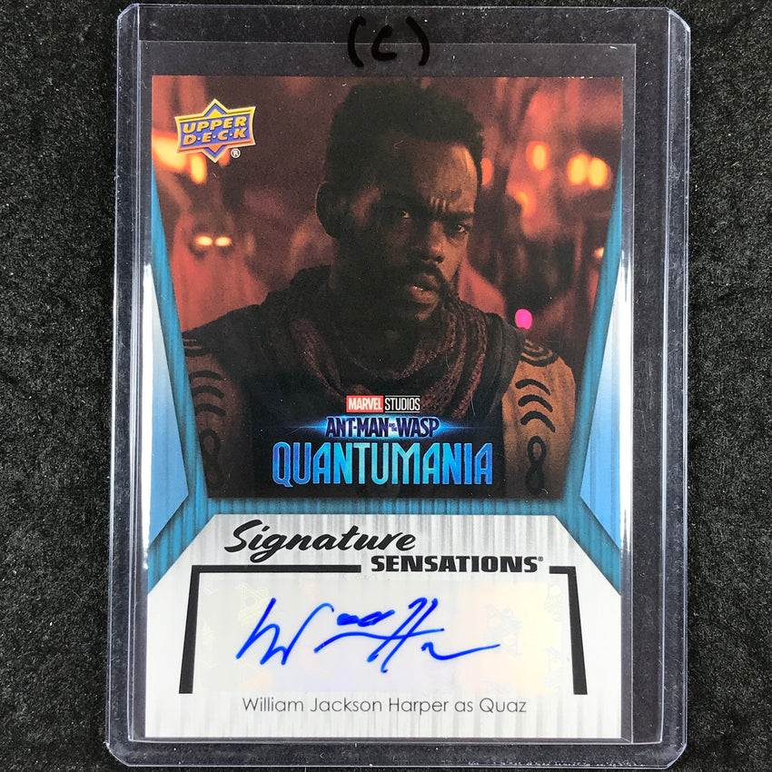 2024 Marvel Studios Series 2 WILLIAM JACKSON HARPER QUAZ Sensations Auto #HA (C)