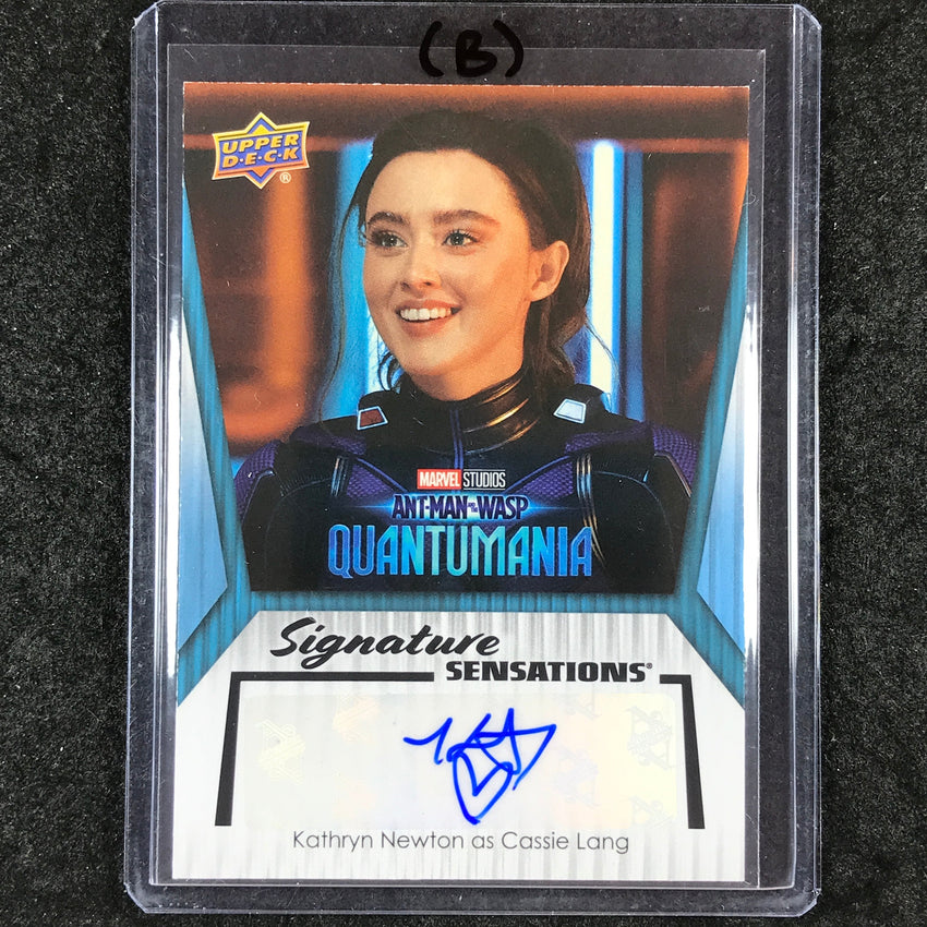 2024 Marvel Studios Series 2 KATHRYN NEWTON CASSIE LANG Sensations Auto #NK (B)