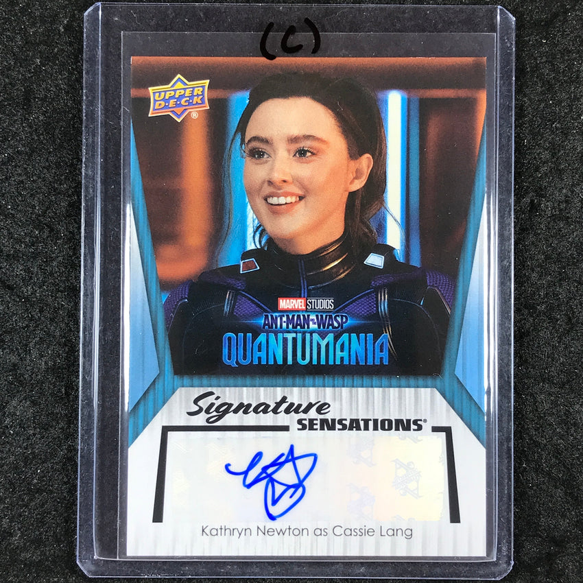 2024 Marvel Studios Series 2 KATHRYN NEWTON CASSIE LANG Sensations Auto #NK (C)