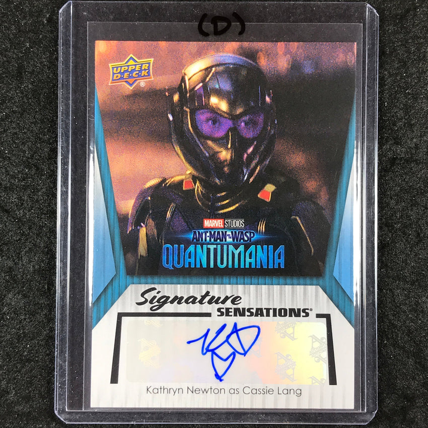 2024 Marvel Studios Series 2 KATHRYN NEWTON CASSIE LANG Sensations Auto #NE (D)