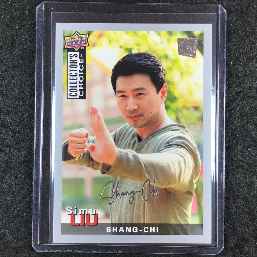 2024 Marvel Studios Series 2 SIMU LIU SHANG-CHI Collector's Choice Silver 65/100