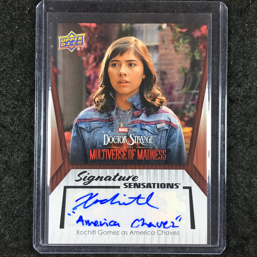 2024 Marvel Studios Series 2 XOCHITL GOMEZ "AMERICA CHAVEZ" Inscription Auto #GX