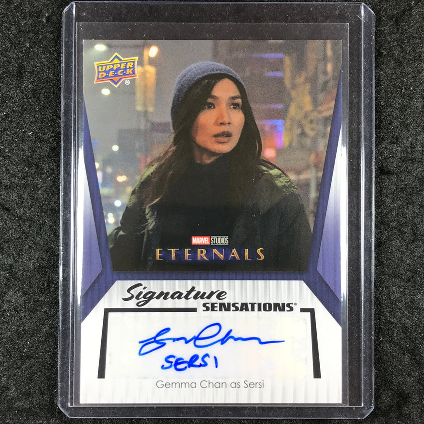 2024 Marvel Studios Series 2 GEMMA CHAN "SERSI" Inscription Auto #GM