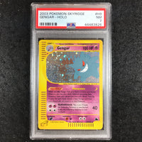 PSA 7 Gengar - H9/H32 - Holo Rare Pokemon 2003 Skyridge 826