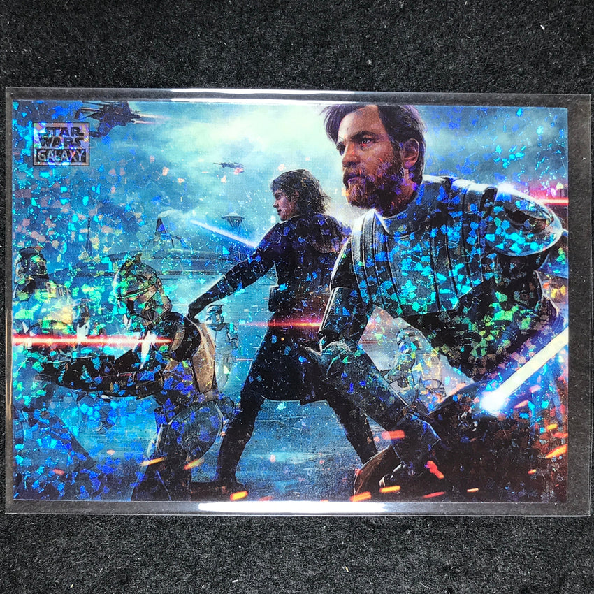 2024 Star Wars Chrome Galaxy BATTLE OF KAMINO Base Mini Diamond Refractor #9