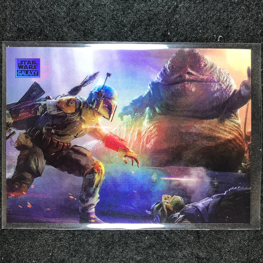 2024 Star Wars Chrome Galaxy JABBA'S BOUNTY HUNTER Base Refractor #10