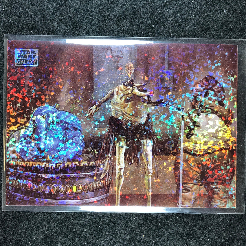 2024 Star Wars Chrome Galaxy MAX REBO BAND Base Mini Diamond Refractor #20