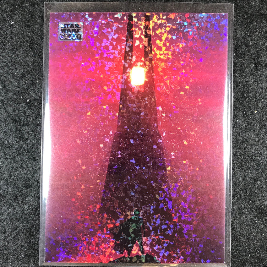 2024 Star Wars Chrome Galaxy A LOOK TO THE PAST Base Mini Diamond Refractor #30