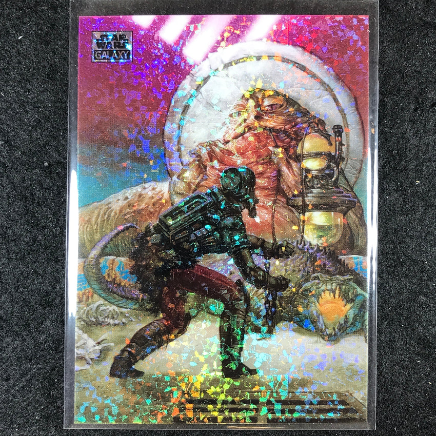 2024 Star Wars Chrome Galaxy KNIGHTS OF THE REPUBLIC ISSUE #4 Mini Diamond #39