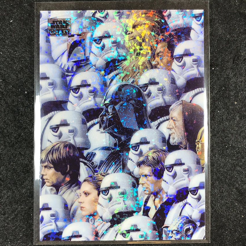 2024 Star Wars Chrome Galaxy STORMTROOPERS Base Mini Diamond Refractor #64