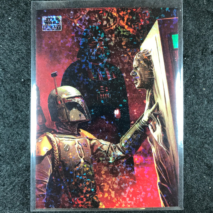 2024 Star Wars Chrome Galaxy BOUNTY HUNTER'S PRIZE Mini Diamond Refractor #65