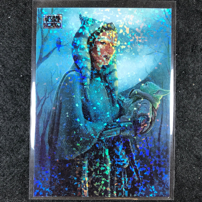 2024 Star Wars Chrome Galaxy AN UNDERSTANDING Base Mini Diamond Refractor #67
