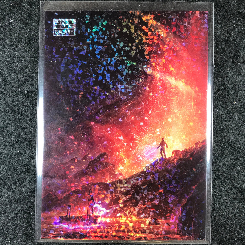 2024 Star Wars Chrome Galaxy THE HIGH GROUND Base Mini Diamond Refractor #69