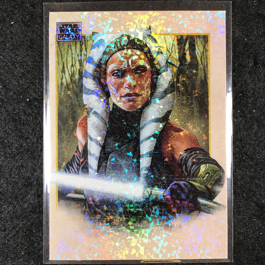 2024 Star Wars Chrome Galaxy AHSOKA TANO Base Mini Diamond Refractor #74