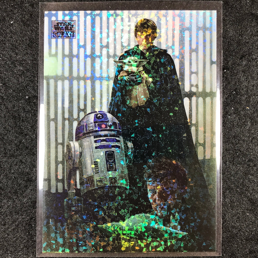 2024 Star Wars Chrome Galaxy THE CHOICE Base Mini Diamond Refractor #78