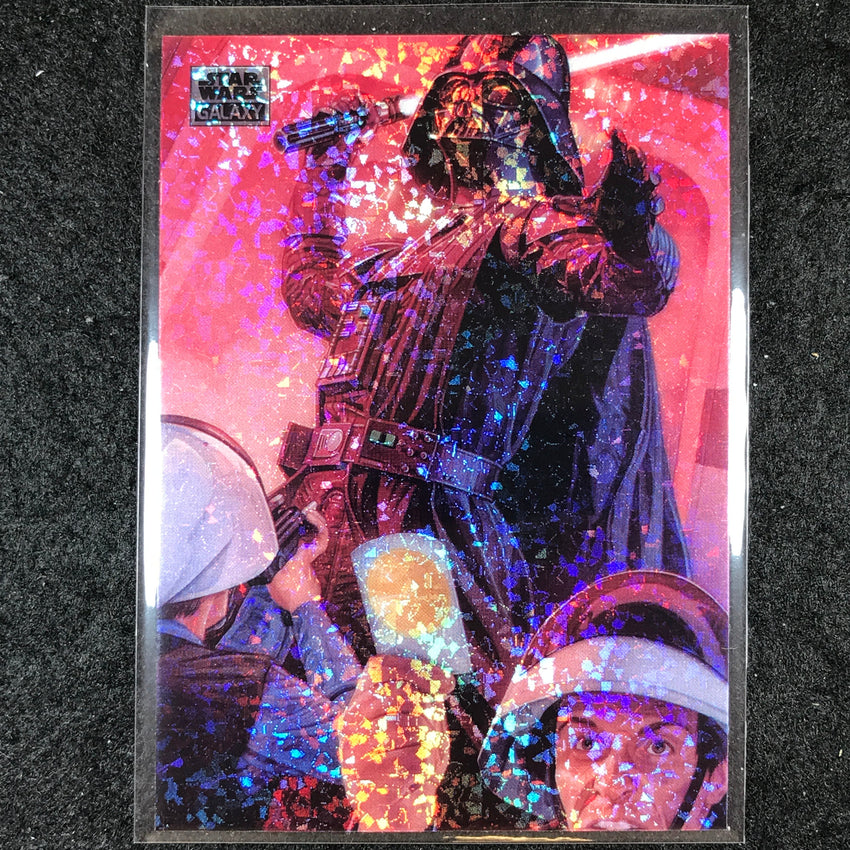 2024 Star Wars Chrome Galaxy HOLDING HOPE Base Mini Diamond Refractor #82