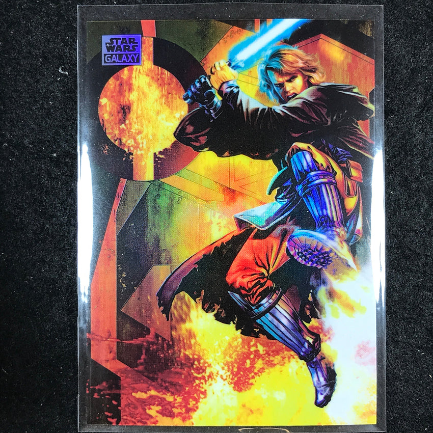 2024 Star Wars Chrome Galaxy ANAKIN SKYWALKER Base Refractor #14