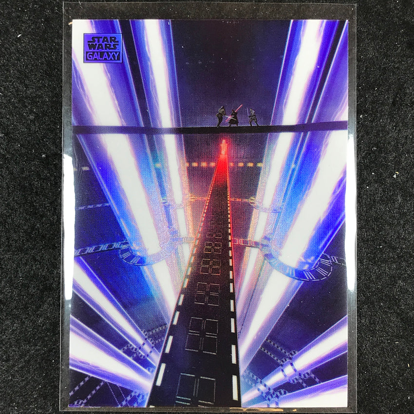 2024 Star Wars Chrome Galaxy THEED POWER GENERATOR Art of Naboo Base #AN-1