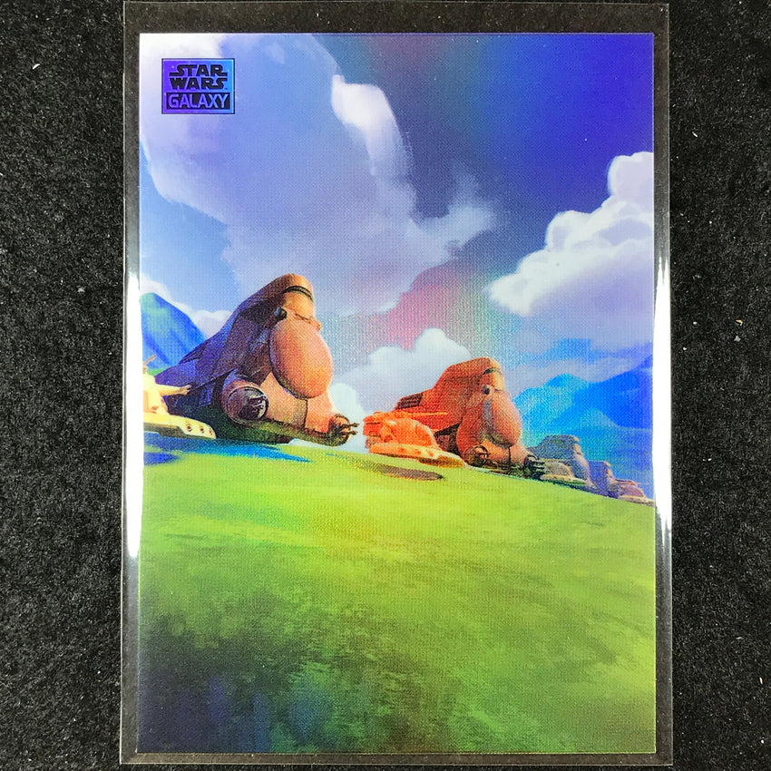2024 Star Wars Chrome Galaxy GREAT GRASS PLAINS Art of Naboo Base #AN-2