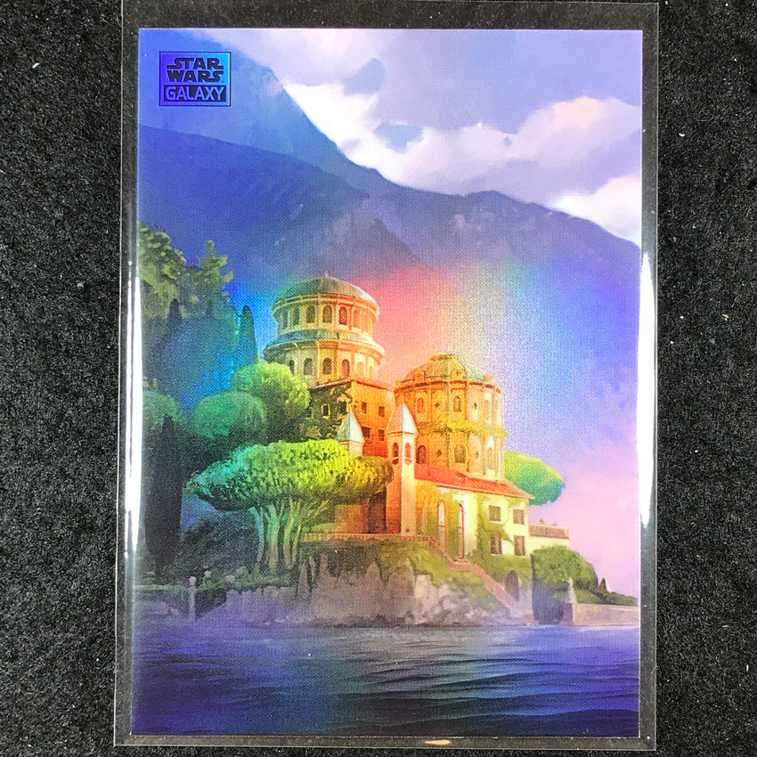 2024 Star Wars Chrome Galaxy VARYKINO RETREAT Art of Naboo Base #AN-3