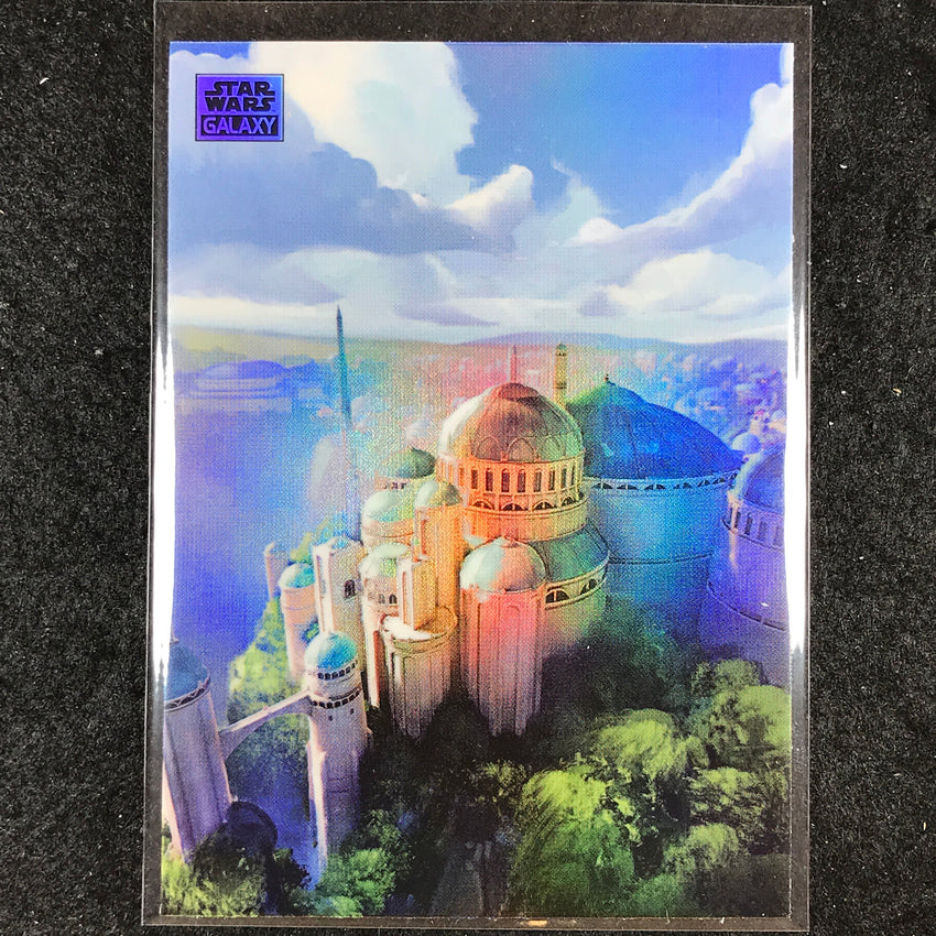 2024 Star Wars Chrome Galaxy THEED PALACE Art of Naboo Base #AN-4