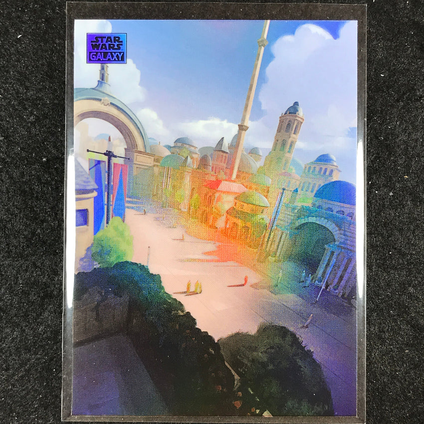 2024 Star Wars Chrome Galaxy THEED STREET Art of Naboo Base #AN-6
