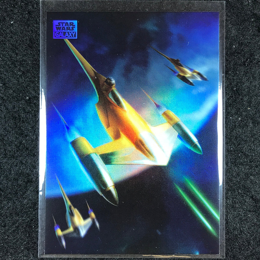 2024 Star Wars Chrome Galaxy N-1 STARFIGHTER Art of Naboo Base #AN-10